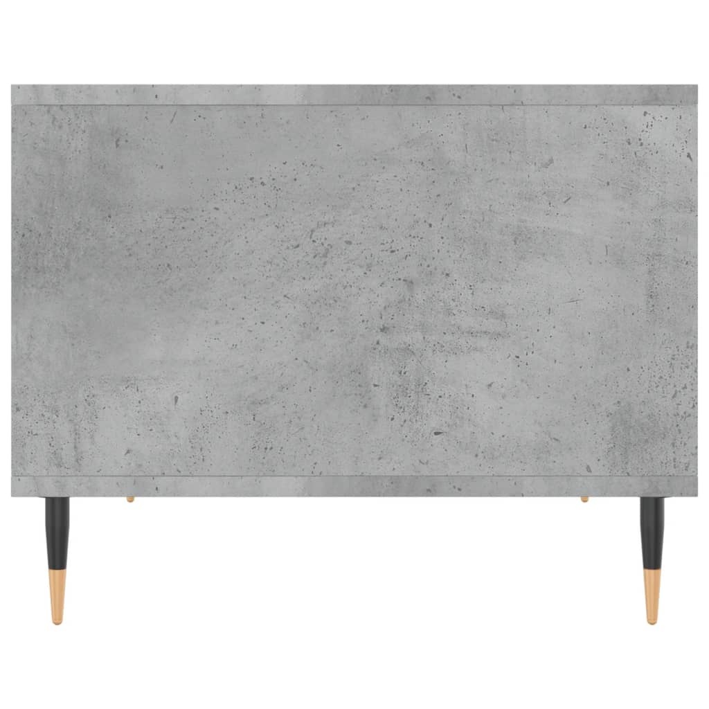 VidaXL Salontafel 60x50x40 cm bewerkt hout betongrijs