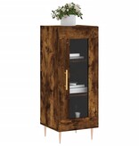 VidaXL Dressoir 34,5x34x90 cm bewerkt hout gerookt eiken