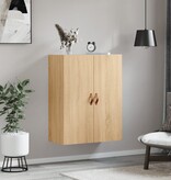 VidaXL Wandkast 69,5x34x90 cm sonoma eikenkleurig