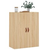 VidaXL Wandkast 69,5x34x90 cm sonoma eikenkleurig