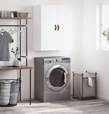 VidaXL Wandkast 69,5x34x90 cm wit