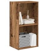 VidaXL Boekenkast 40x30x77 cm bewerkt hout oud houtkleurig