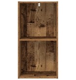 VidaXL Boekenkast 40x30x77 cm bewerkt hout oud houtkleurig