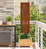VidaXL Tuin decoratief paneel Roestig 32 x 140 cm Cortenstaal