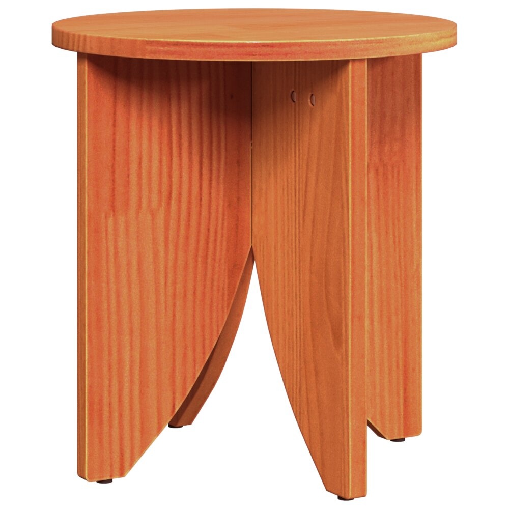 VidaXL Koffietafel Set 2 pcs Wasbruin 41.5 x 41.5 x 44 cm