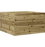 VidaXL Plantenbak 80x80x45,5 cm geïmpregneerd grenenhout