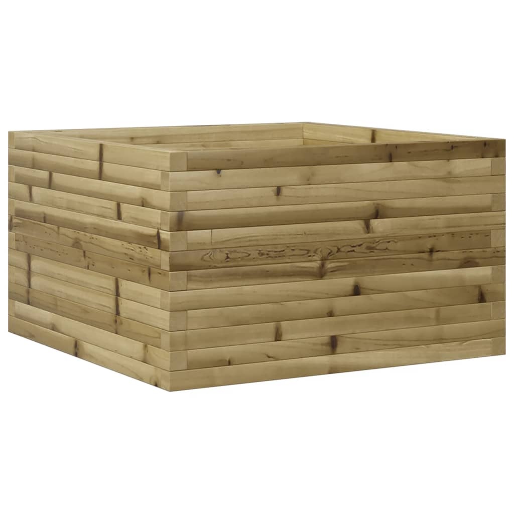 VidaXL Plantenbak 80x80x45,5 cm geïmpregneerd grenenhout