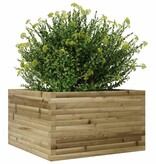 VidaXL Plantenbak 80x80x45,5 cm geïmpregneerd grenenhout