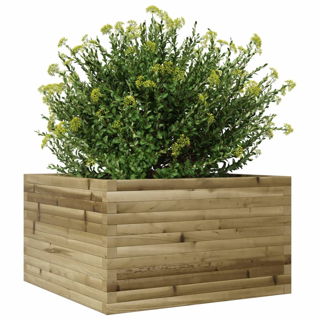 VidaXL Plantenbak 80x80x45,5 cm geïmpregneerd grenenhout