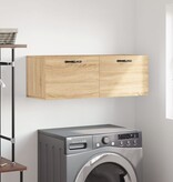 VidaXL Wandkast 100x36,5x35 cm bewerkt hout sonoma eikenkleurig