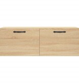 VidaXL Wandkast 100x36,5x35 cm bewerkt hout sonoma eikenkleurig