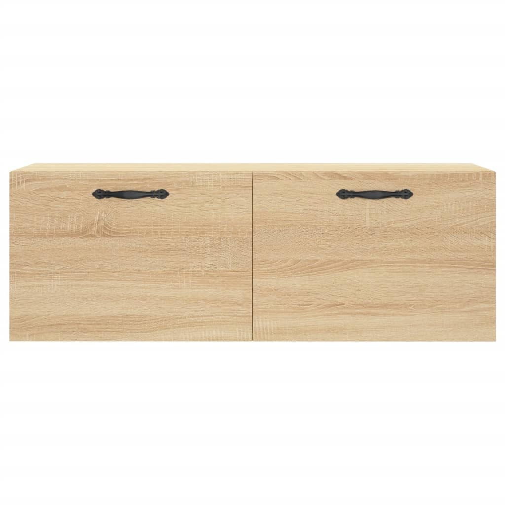 VidaXL Wandkast 100x36,5x35 cm bewerkt hout sonoma eikenkleurig