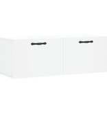 VidaXL Wandkast 100x36,5x35 cm bewerkt hout wit