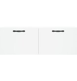 VidaXL Wandkast 100x36,5x35 cm bewerkt hout wit