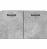 VidaXL Wandkast 60x36,5x35 cm bewerkt hout betongrijs