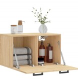 VidaXL Wandkast 60x36,5x35 cm bewerkt hout sonoma eikenkleurig