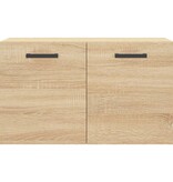 VidaXL Wandkast 60x36,5x35 cm bewerkt hout sonoma eikenkleurig