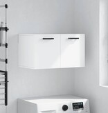 VidaXL Wandkast 60x36,5x35 cm bewerkt hout wit