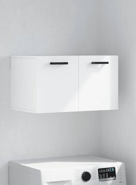 VidaXL Wandkast 60x36,5x35 cm bewerkt hout wit