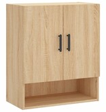 VidaXL Wandkast 60x31x70 cm bewerkt hout sonoma eikenkleurig