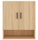 VidaXL Wandkast 60x31x70 cm bewerkt hout sonoma eikenkleurig