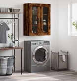 VidaXL Wandkast 69,5x34x90 cm gerookt eikenkleurig