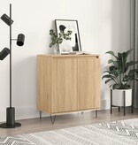 VidaXL Dressoir 60x35x70 cm bewerkt hout sonoma eikenkleurig