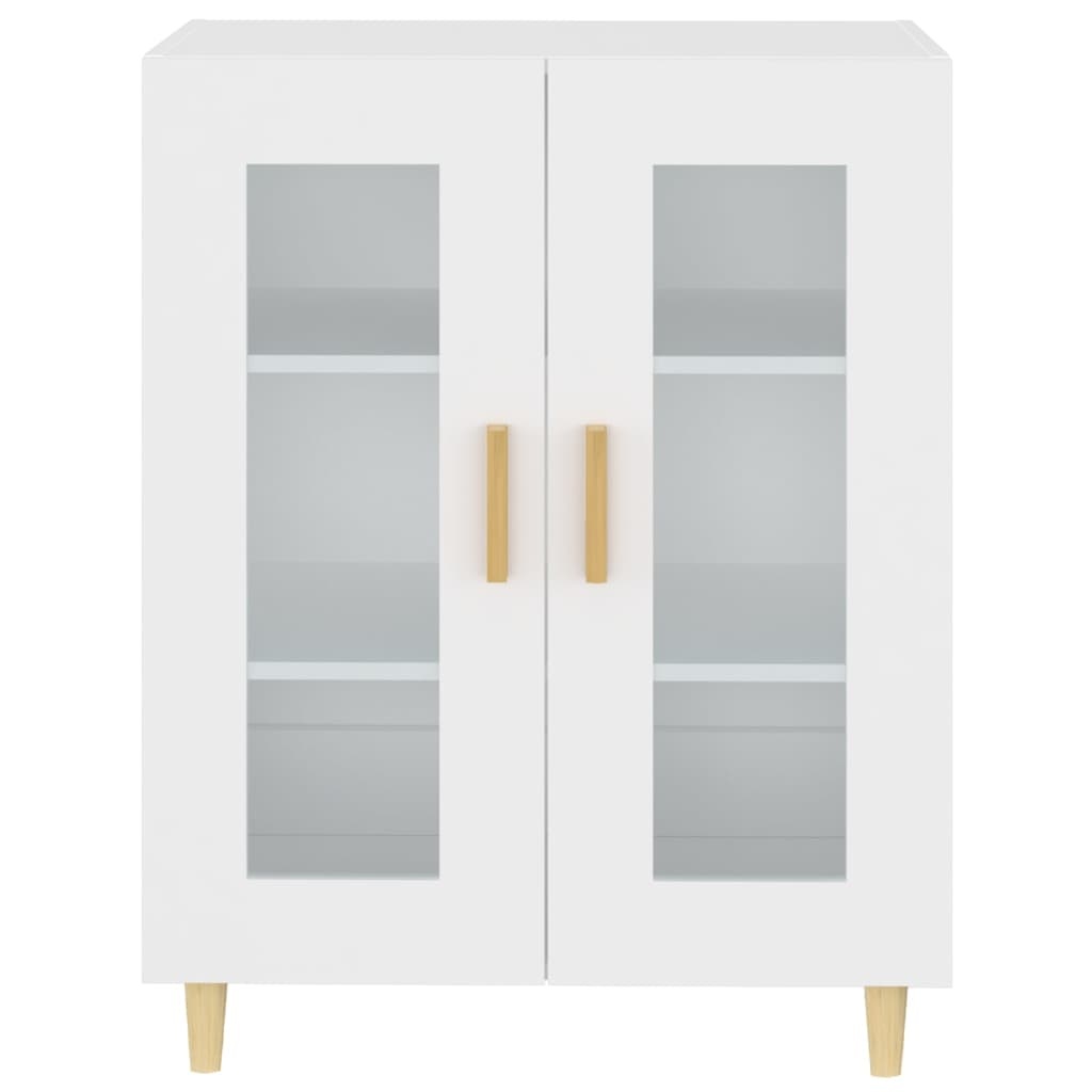 VidaXL Dressoir 69,5x34x90 cm bewerkt hout wit