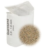 VidaXL Filterzand 25 kg 0,8-1,6 mm