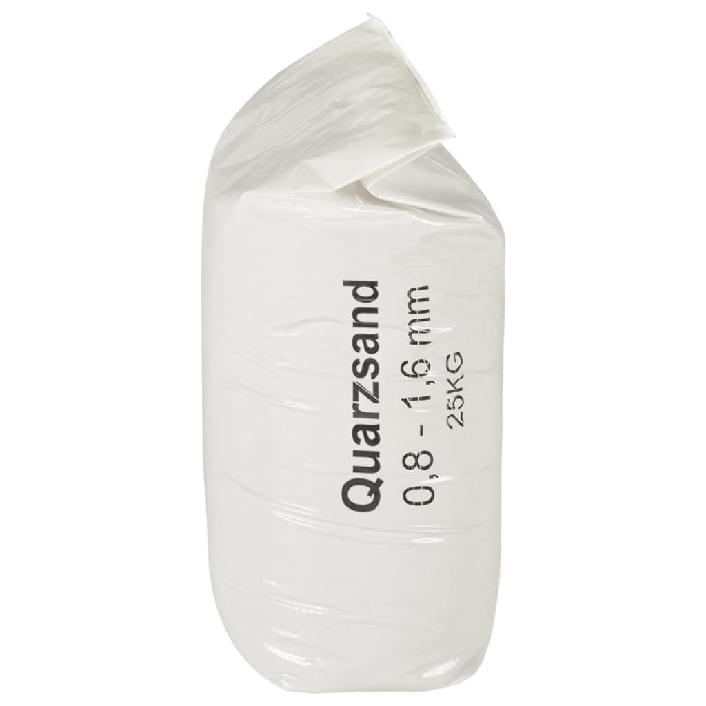 VidaXL Filterzand 25 kg 0,8-1,6 mm