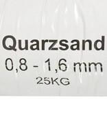 VidaXL Filterzand 25 kg 0,8-1,6 mm