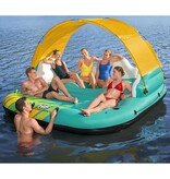 VidaXL Lounge-eiland 5-persoons opblaasbaar 291x265x83 cm