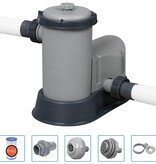 VidaXL Zwembadset Power Steel rechthoekig 549x274x122 cm