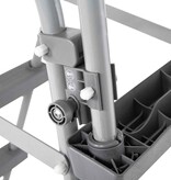 VidaXL Zwembadset Power Steel met luifel 396x107 cm