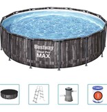 VidaXL Zwembadset Steel Pro MAX rond 427x107 cm