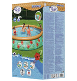 VidaXL Fast Set Zwembadset Paradise Palms opblaasbaar 457x84 cm