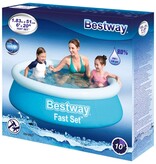 VidaXL Zwembad Fast Set opblaasbaar rond 183x51 cm blauw