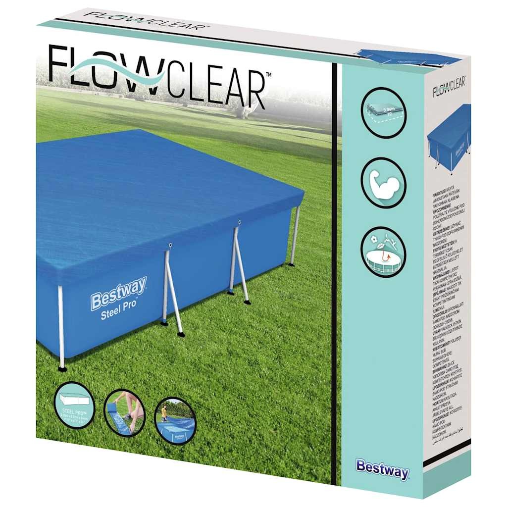 VidaXL Zwembadhoes Flowclear 304x205x66 cm