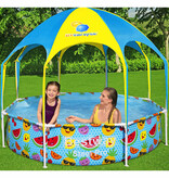 VidaXL Kinderzwembad Steel Pro UV Careful bovengronds 244x51 cm