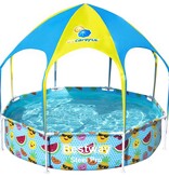 VidaXL Kinderzwembad Steel Pro UV Careful bovengronds 244x51 cm