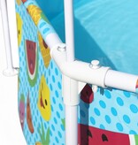 VidaXL Kinderzwembad Steel Pro UV Careful bovengronds 244x51 cm