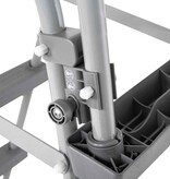 VidaXL Zwembad Power Steel bovengronds ovaal 427x250x100 cm