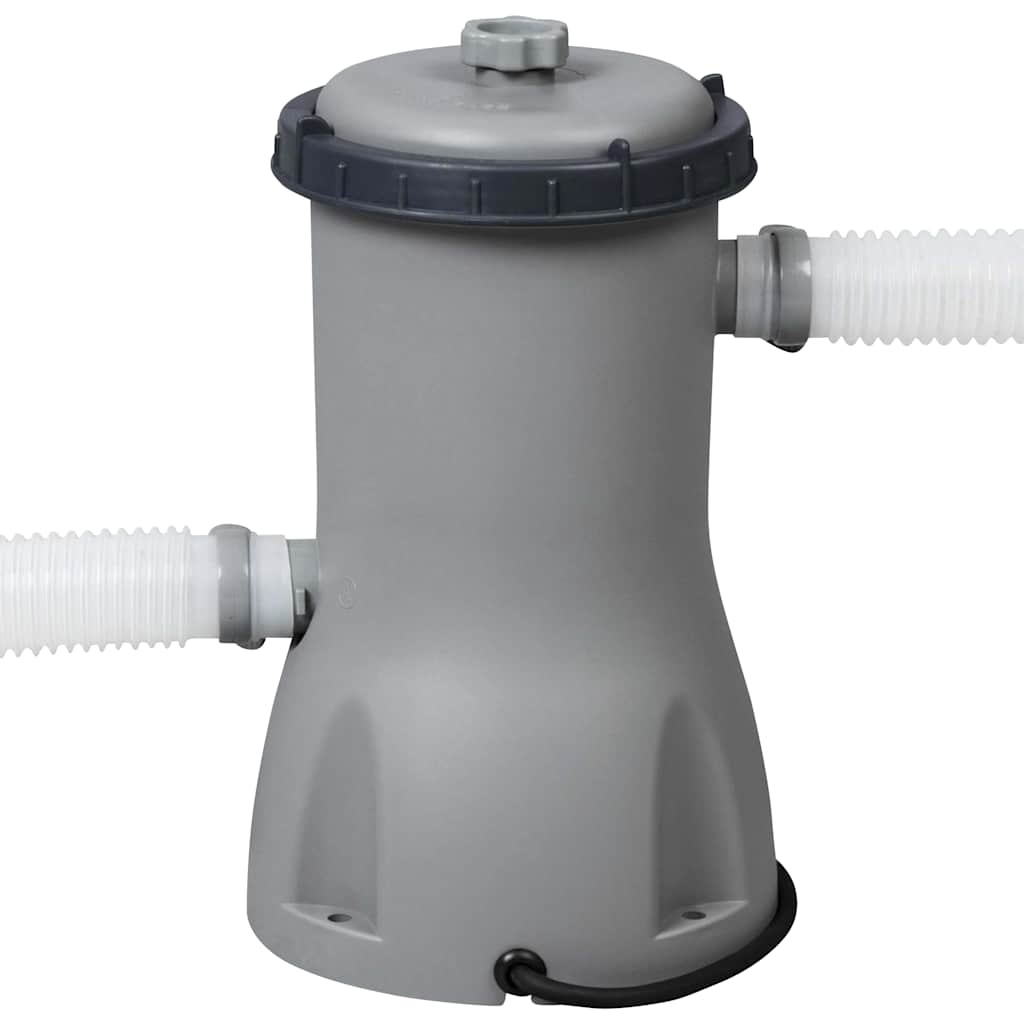 VidaXL Zwembadset Power Steel rechthoekig 488x244x122 cm