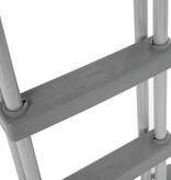 VidaXL Zwembadset Power Steel ovaal 488x305x107 cm