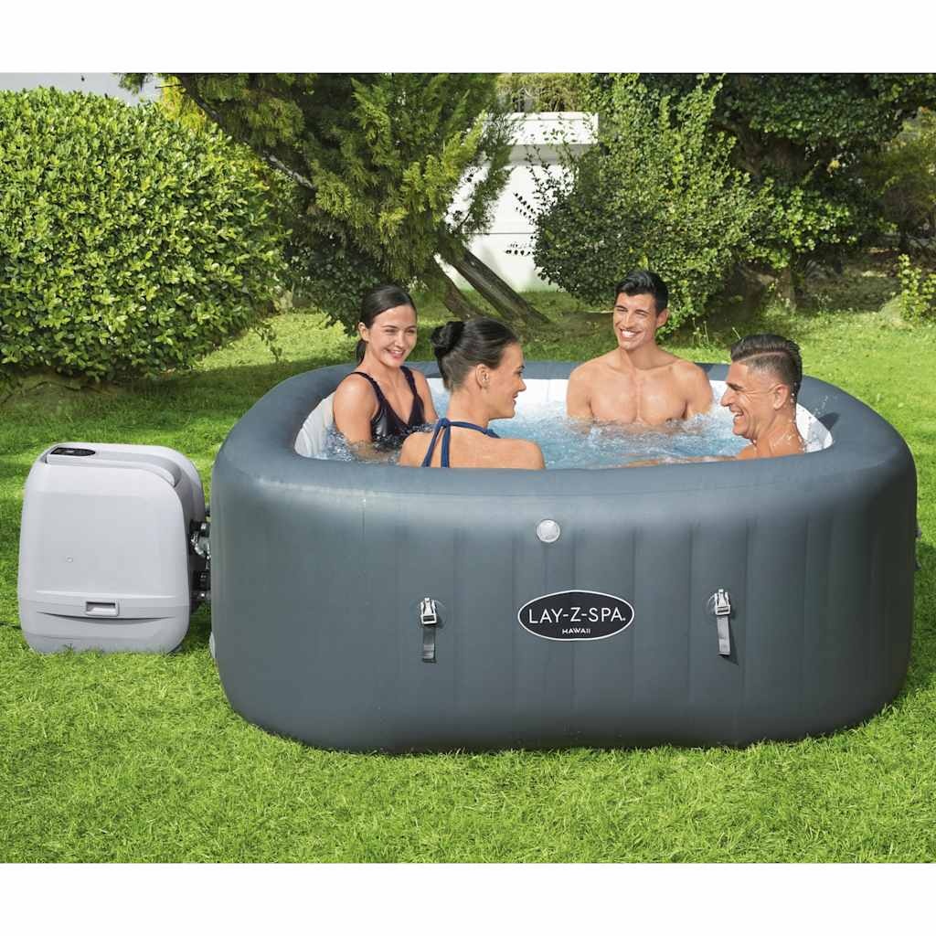 VidaXL Lay-Z-Spa Hottub opblaasbaar Hawaii Hydrojet Pro