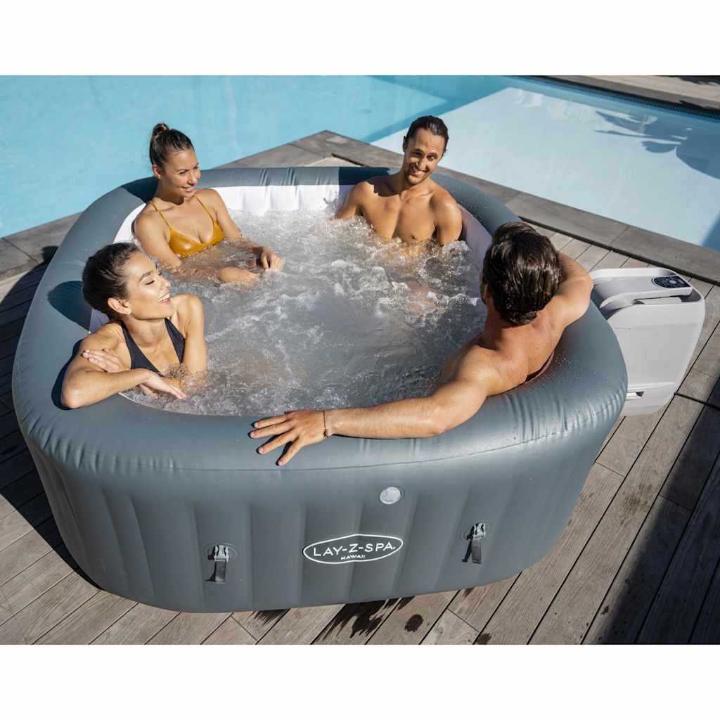 VidaXL Lay-Z-Spa Hottub opblaasbaar Hawaii Hydrojet Pro