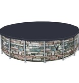 VidaXL Zwembadhoes Flowclear 488 cm