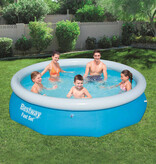 VidaXL Zwembad Fast Set opblaasbaar rond 305x76 cm 57266