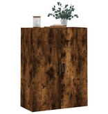 VidaXL Hangkast 69,5x34x90 cm gerookt eikenkleurig