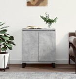 VidaXL Dressoir 60x35x70 cm bewerkt hout betongrijs